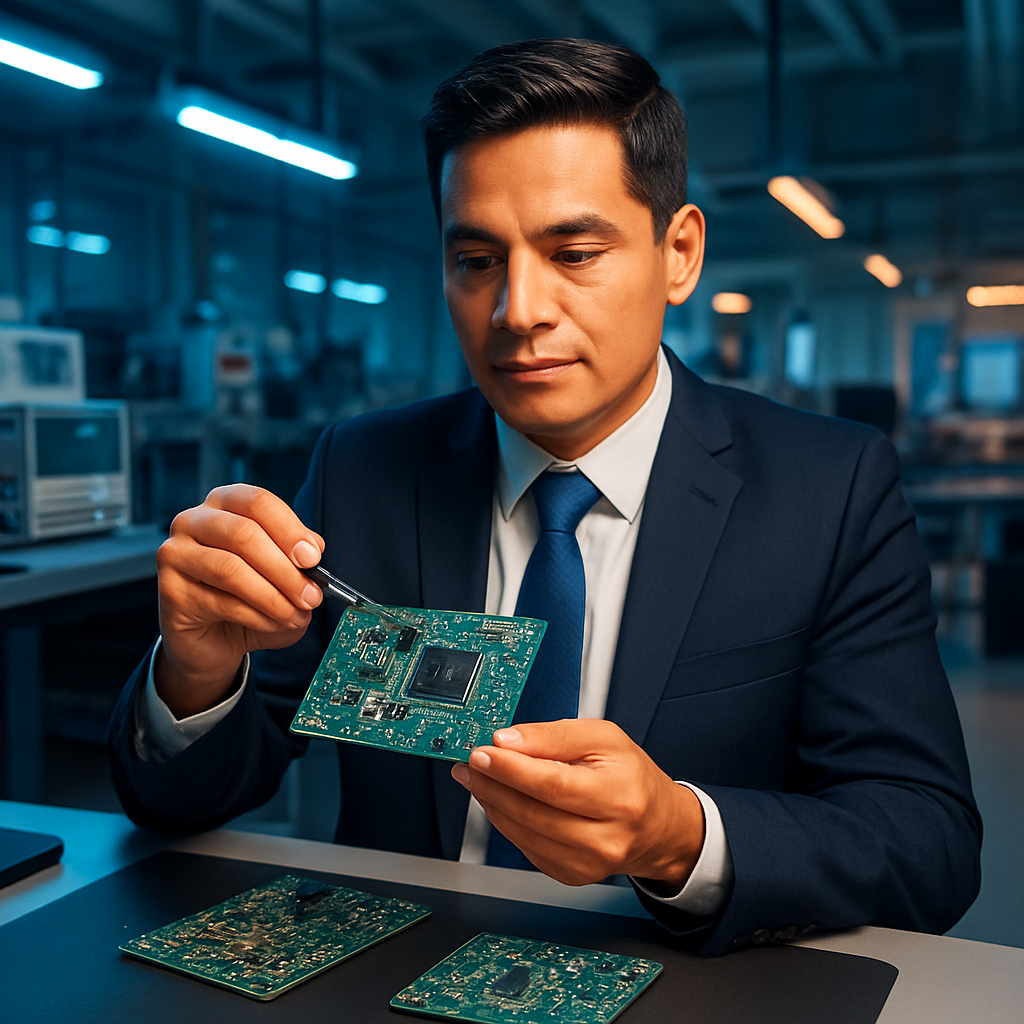 Ingeniero especialista en electrónica industrial AVComponent